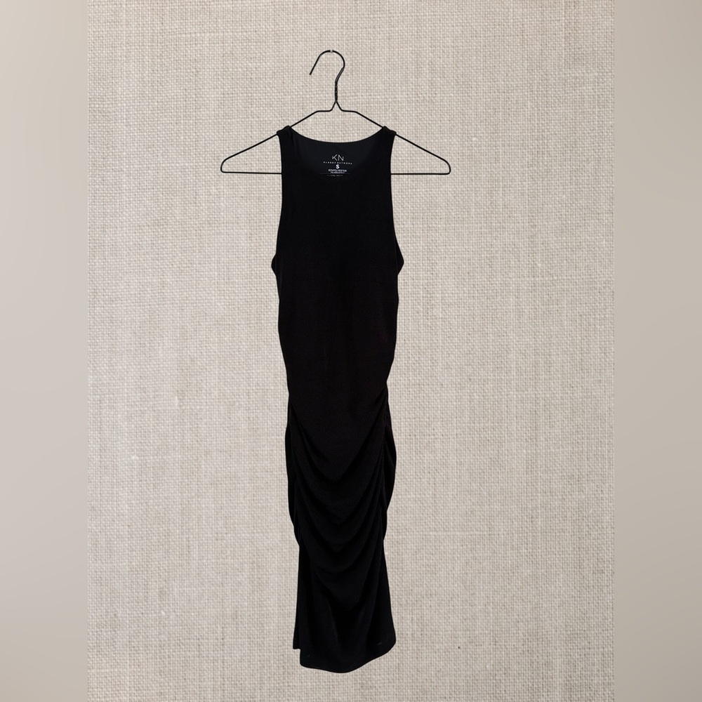 Klassy Network Black Midi Dress